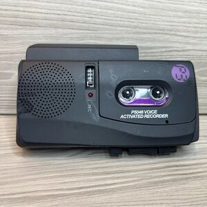 P3 P5046 Handheld Micro Cassette Pen or Voice Activated Recorder WORKING